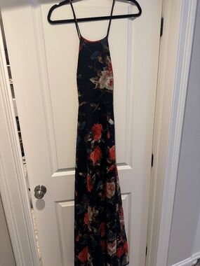 Lulus floral maxi dress
